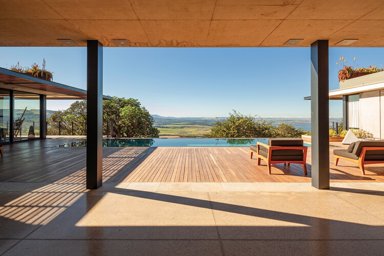 House F / Elphick Proome Architects  - Interior Photography, Chair, Deck, Patio, Beam, Coast