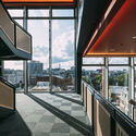 LSE Centre Building  / Rogers Stirk Harbour + Partners - Interior Photography, Stairs, Windows
