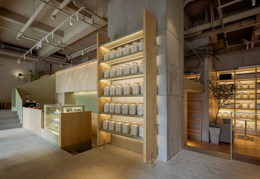 观点茶室 / 三厘社 观点茶室 / 三厘社 - 室内图, 隔断