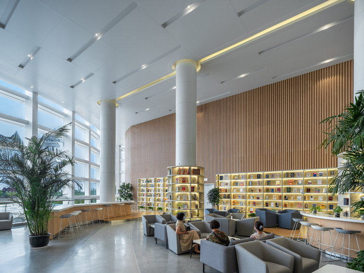 浙北医学中心 / Perkins and Will - 室内图, 起居室, 椅子