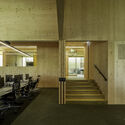 Smartware CLT Office Building  / Vertical Studio - Interior Photography, Windows, Beam