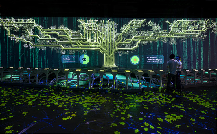 External Reference and Onionlab integrate design and technology in the Spain Pavilion exhibition / Expo Dubai 2020 - More Images