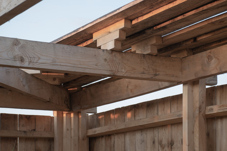 Rural Geometries Barn / Paradigma Ariadné - Exterior Photography, Beam, Column