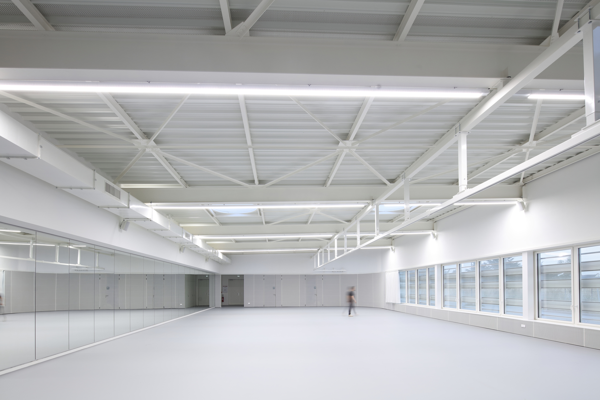 Gallery of Sports Hall La Minais / Bohuon Bertic Architectes - 14