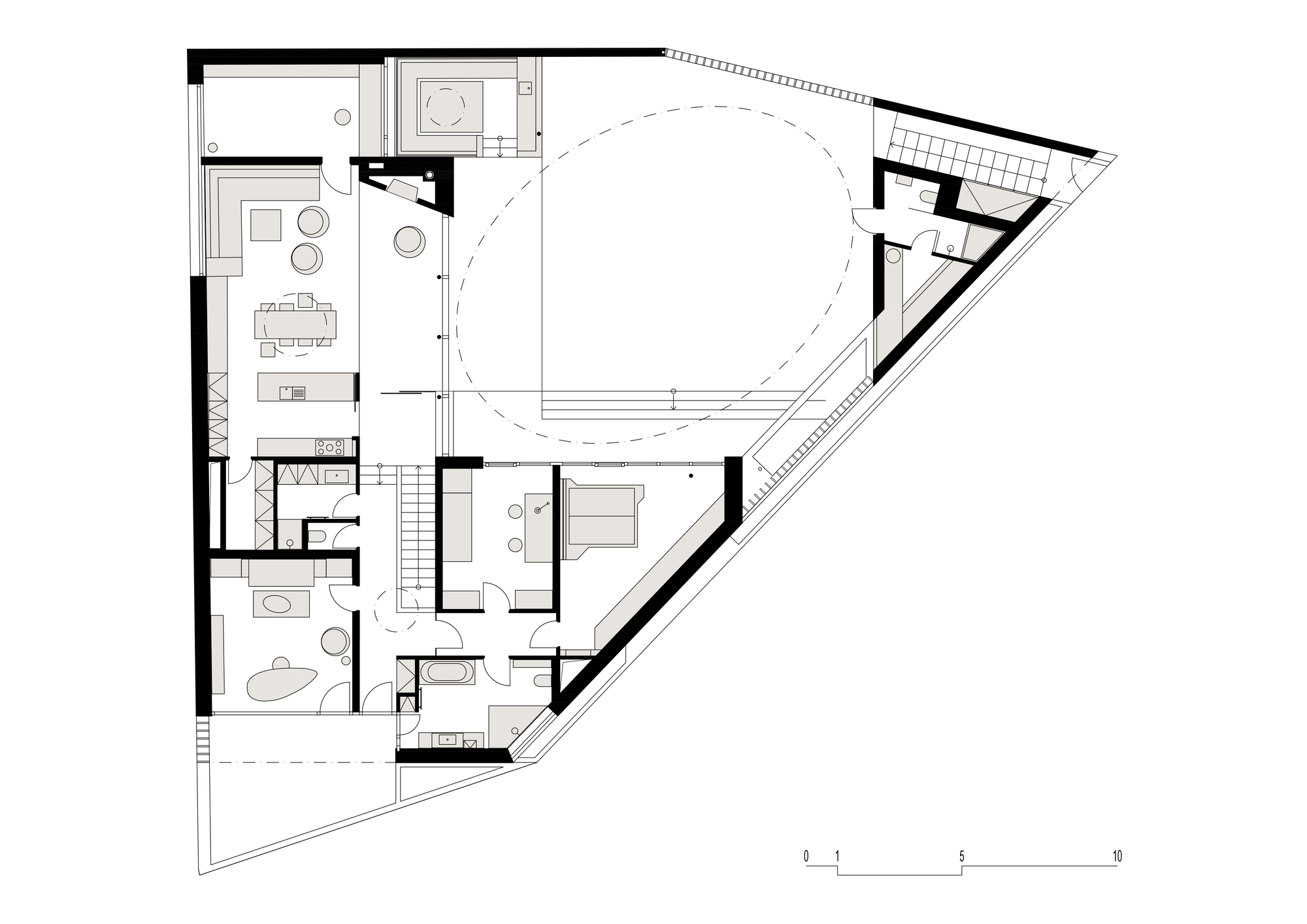 Gallery of Internal Landscape Villa / Atelier Stepán - 34