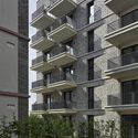 Baakenhafen Residential Complex / Max Dudler - Exterior Photography, Apartments, Facade, Balcony, Handrail