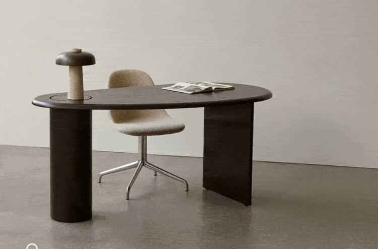 无棱角的桌子，北欧家具MENU x 室内设计师Fred Rigby - 更多图片