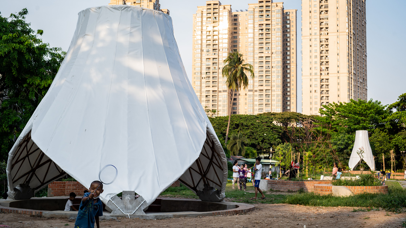 Gallery of 11 Examples of Public Spaces and Facilities Using Bamboo 6