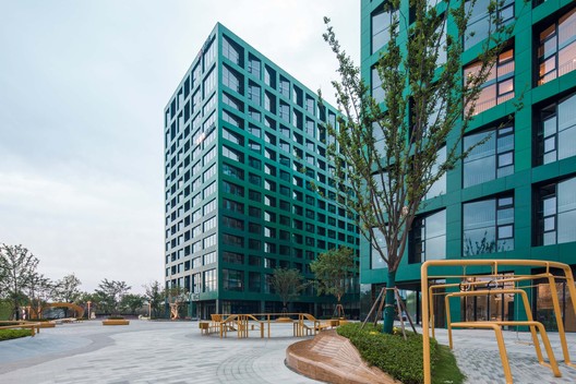 Comunidade Nanjing Yincheng KinmaQ+ / M.A.O. + UNIT ARCHITECT Comunidade Nanjing Yincheng KinmaQ+ / M.A.O. + UNIT ARCHITECT - Fotografia de Exterior