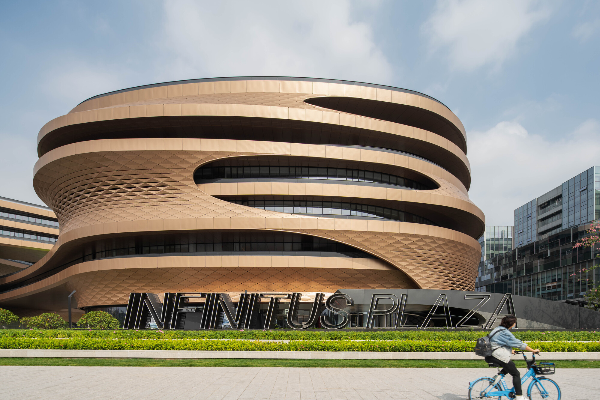 Gallery of Zaha Hadid Architects Completes Infinitus Plaza