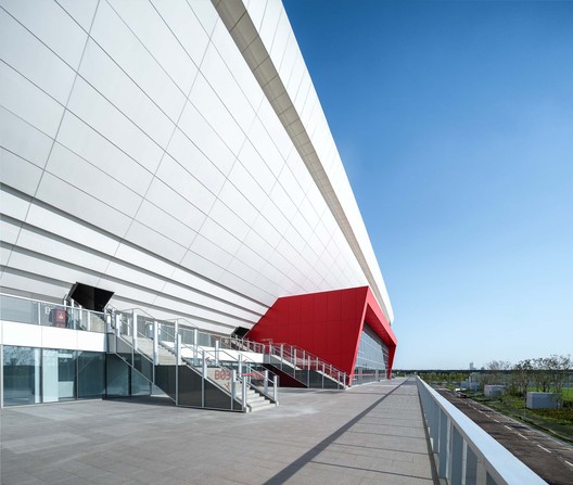 上汽浦东足球场 / HPP - 建筑图, 表皮