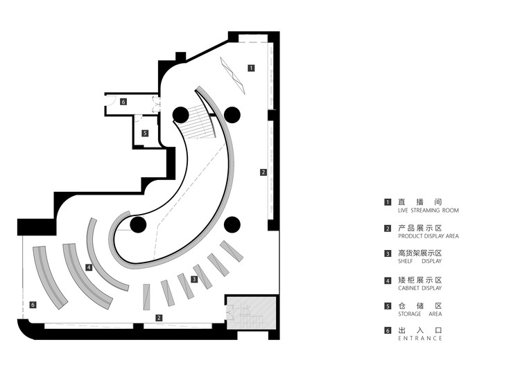 Plan. Image Courtesy of Various Associates