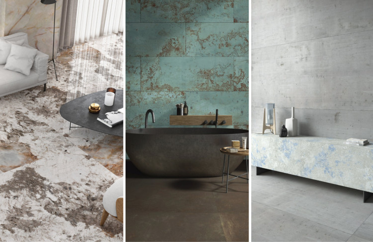 Modular Ceramics that Reproduce the Beauty of Stone, Marble, Cement and Metal - Featured Image