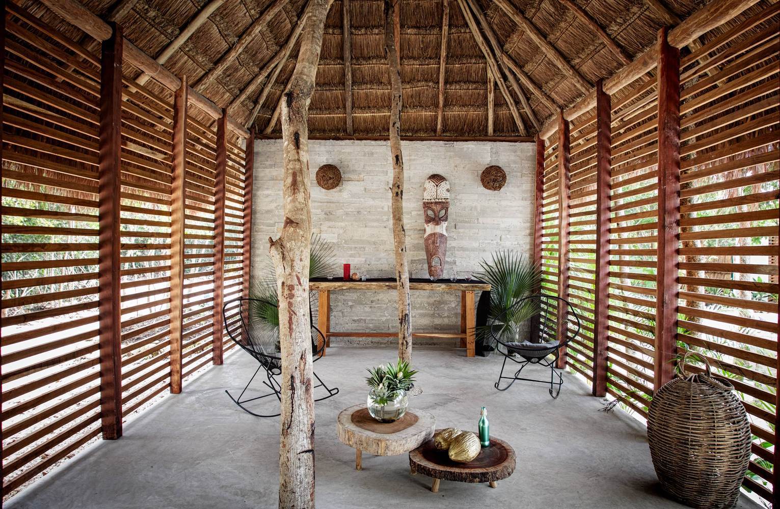 Galería de Techos de palma y paja ejemplos en México que exploran sus posibilidades 21