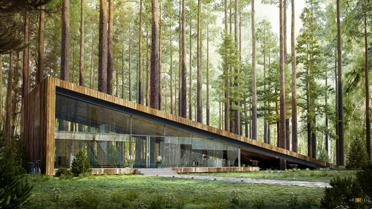 A Floating Home in Canada and a Private Villa in Egypt: 8 Unbuilt Houses Submitted to ArchDaily A Floating Home in Canada and a Private Villa in Egypt: 8 Unbuilt Houses Submitted to ArchDaily - Image 8 of 62