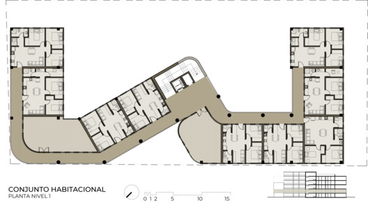 Resultados del Tercer Concurso Nacional de Ideas para el Conjunto Habitacional NY401 en León, Guanajuato - Imagen 28 de 67