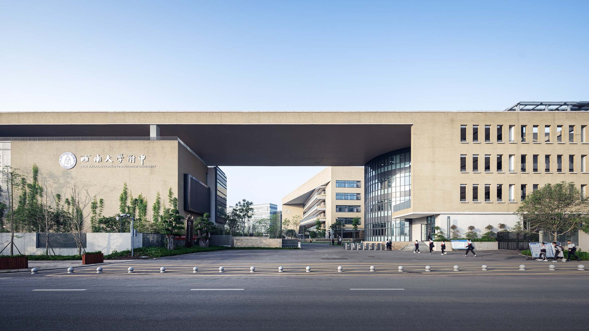 画廊 西南大学附属中学两江校区 / gad - 9