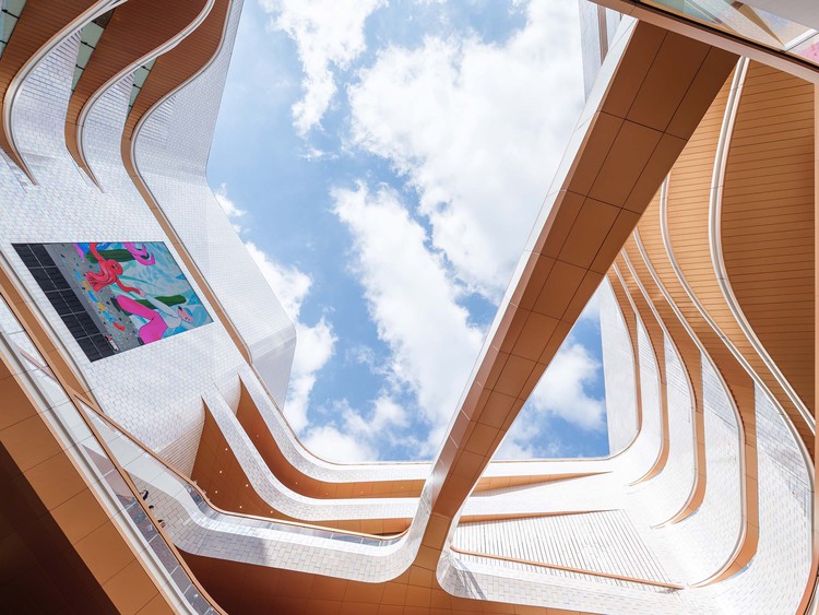 上海久光中心 / UNStudio + Nihon Sekkei - 室内图, 楼梯, 表皮