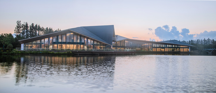 长兴岛郊野公园游客中心 / 水石设计 - 建筑图, 滨水