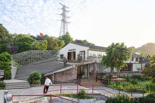 Shangen Blossom Pavilion / SpActrum - Exterior Photography