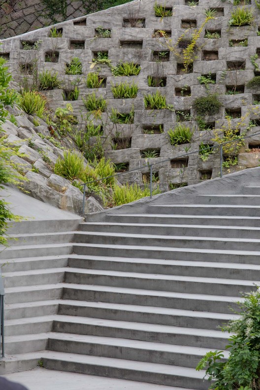 Shangen Blossom Pavilion / SpActrum - Exterior Photography, Stairs