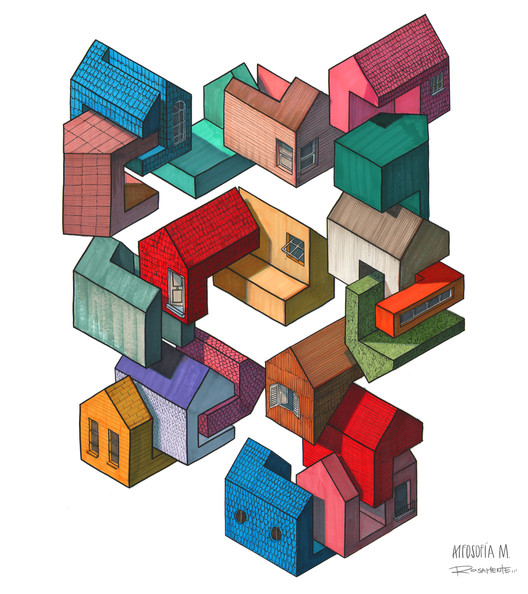 Abstract Architecture: Collaborative Conceptual Drawings on Other Graphic Narratives - Image 17 of 23