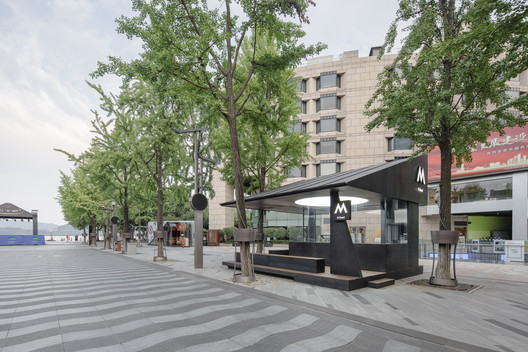 Pavilhão de Esquina / Dazhou And Associates - Fotografia de Exterior