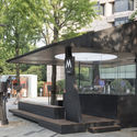 Pavilhão de Esquina / Dazhou And Associates - Fotografia de Exterior, Cafeterias, Fachada