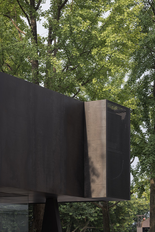 Pavilhão de Esquina / Dazhou And Associates - Fotografia de Exterior