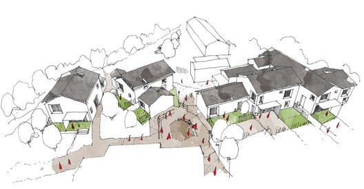 Flowing Cloud Township Villa / More Design Office Flowing Cloud Township Villa / More Design Office - Facade