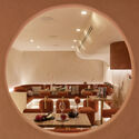Living Bakkali Restaurant / Masquespacio - Interior Photography, Restaurant & Bar Interiors, Arch, Table, Chair