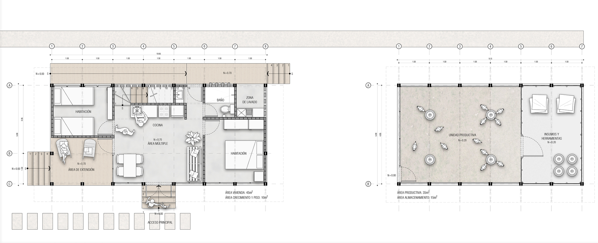 Galería de Aldea Navarro: un prototipo de vivienda social rural ...