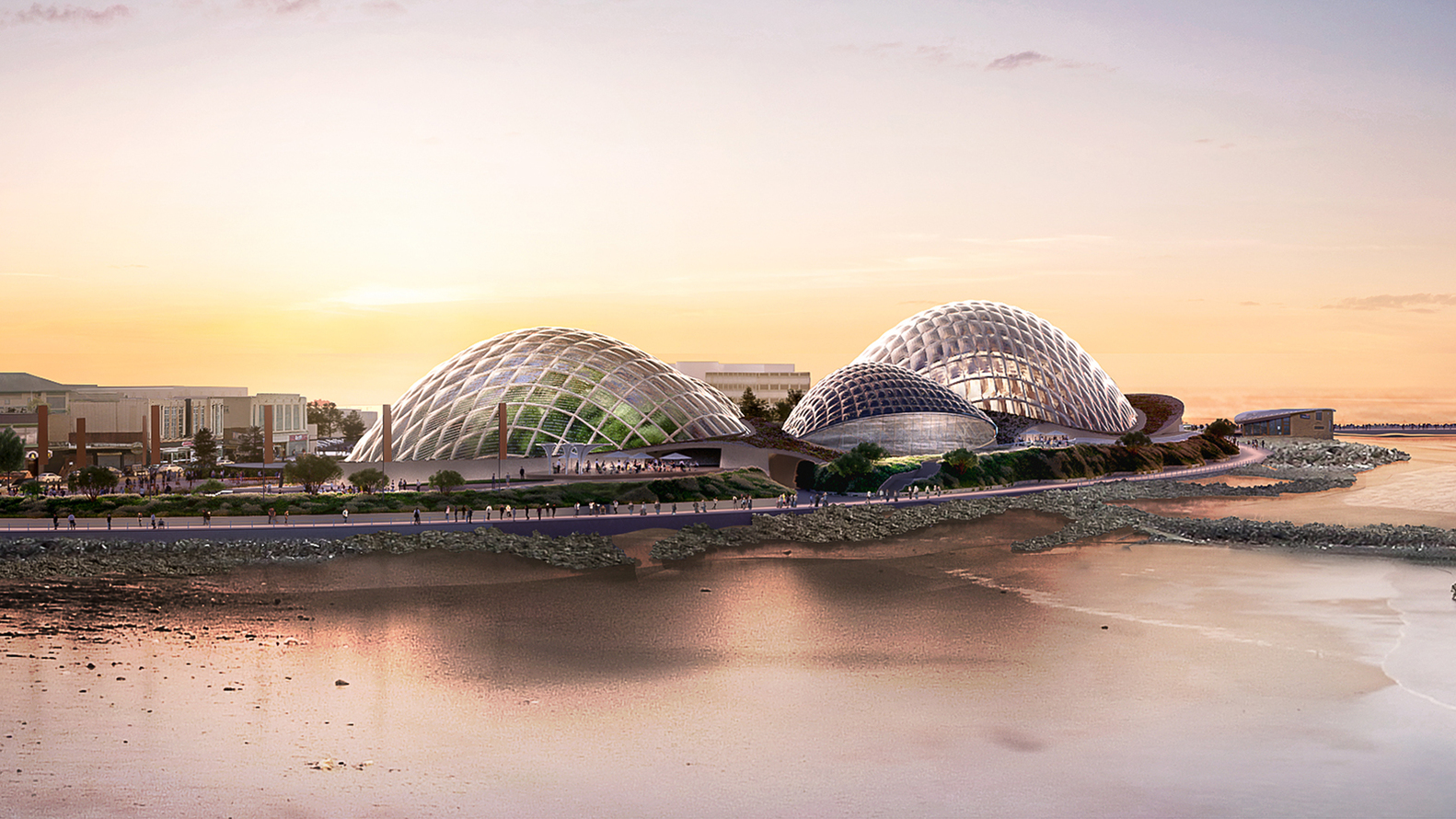 Grimshaw's Eden Project North in Lancashire Receives Planning Approval  - Image 1 of 5
