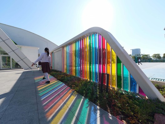 深圳市光明区凤凰学校空间改造 / 深圳市同济人建筑设计 - 建筑图, 表皮