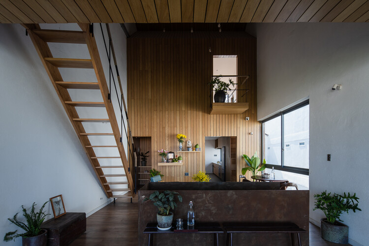 The Note Dalat Homestay / H.a - Interior Photography, Housing, Kitchen, Beam, Facade, Stairs, Door, Countertop, Table, Chair