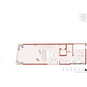 06 fourth floor plan - The Note l&agrave; c&ocirc;ng tr&igrave;nh nh&agrave; ở kết hợp homestay ở Đ&agrave; Lạt
