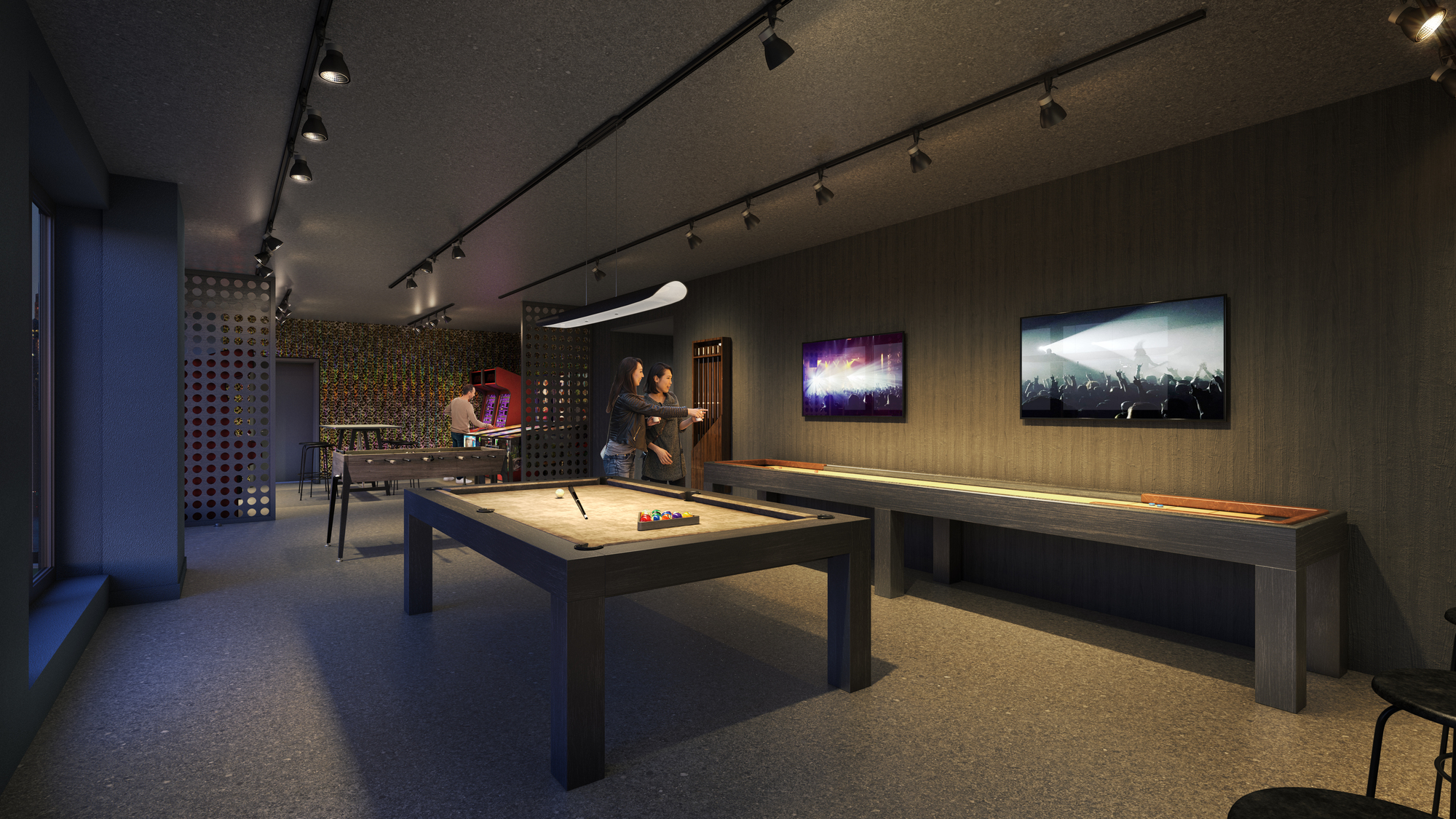 Gallery of New Renders Reveal Interiors of OMA's Eagle + West Towers in ...