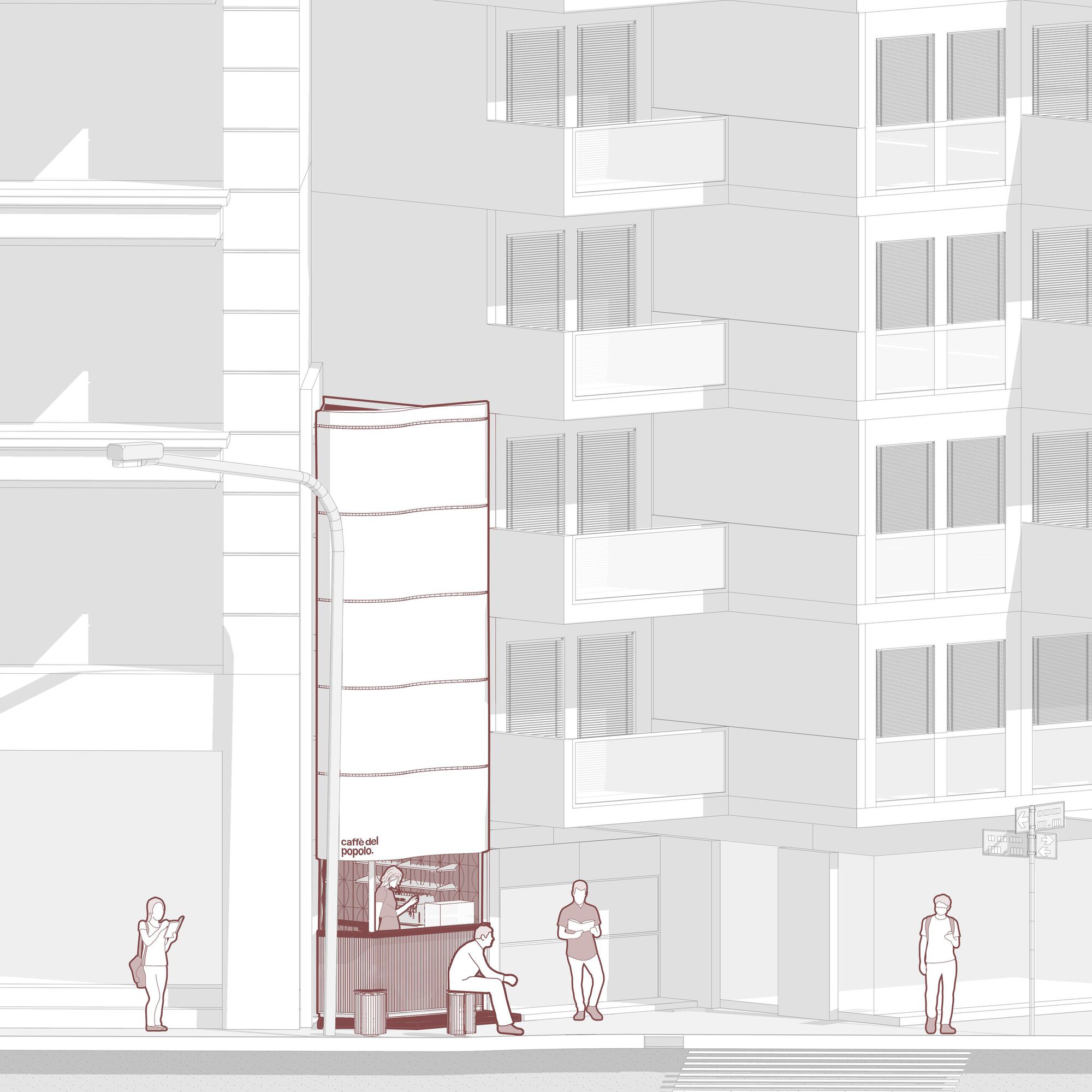 Galeria de Cafeteria del Popolo / Rare Studio Experimental - 12