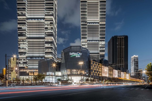 Raffles City The Bund / Pelli Clarke & Partners - Exterior Photography