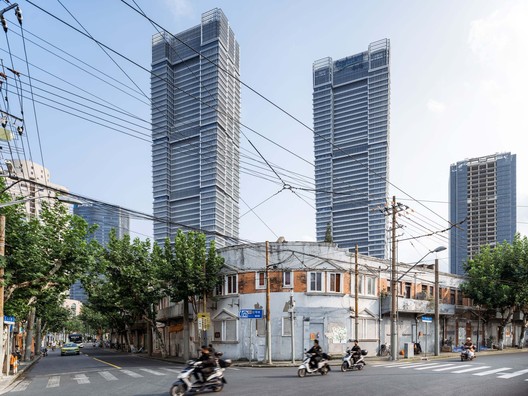 Raffles City The Bund / Pelli Clarke & Partners - Exterior Photography