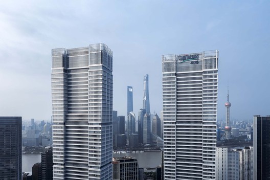 Raffles City The Bund / Pelli Clarke & Partners - Exterior Photography
