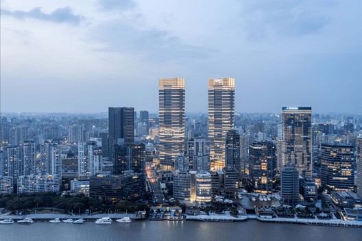 Raffles City The Bund / Pelli Clarke & Partners - Exterior Photography