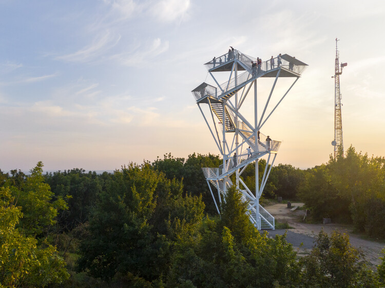 Lookout Tower on Devínska Kobyla / Šebo Lichý architects - Exterior Photography, Watching Tower