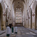 Bath Abbey Restoration / Feilden Clegg Bradley Studios - Interior Photography,          Churches, Door, Arch