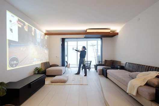 One Room One Garden / Scale Forest Atelier - Interior Photography, Living Room, Sofa, Table, Bedroom