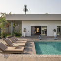 Villa C.H. / Plan R Studio - Exterior Photography, Houses, Courtyard, Facade, Chair