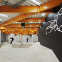 F51 Folkestone Skatepark / Hollaway Studio - Fotografía interior, Interiores Deportivos, Fijación Vigas