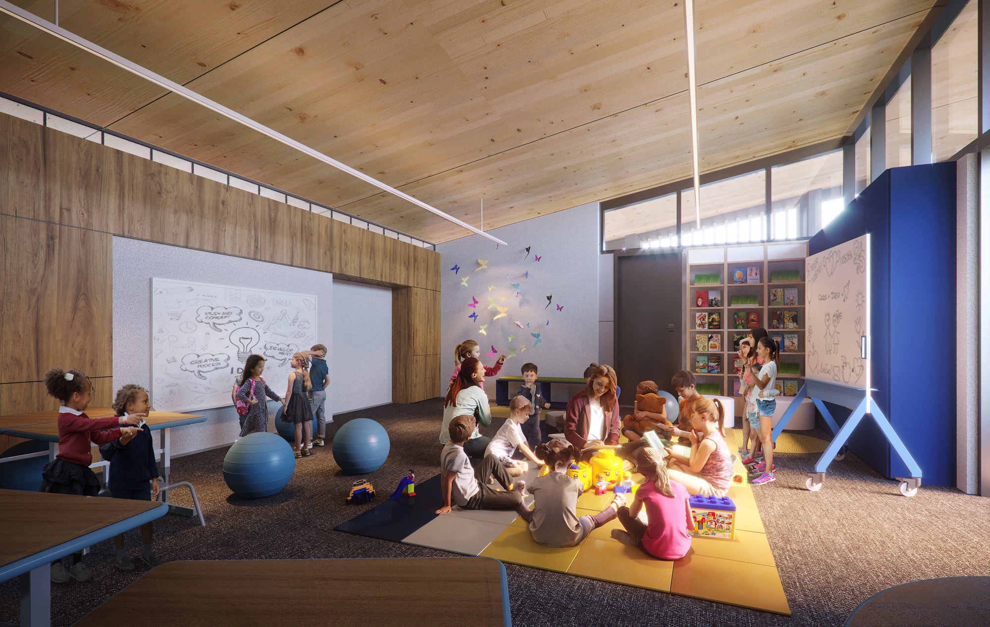 Gallery of NBBJ is Designing a Nature-Immersed Net Zero School in ...