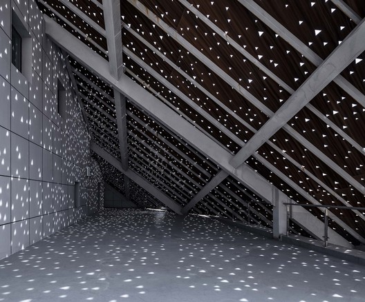 Service Center of the Desert Galaxy Camp / 3andwich Design - Steel