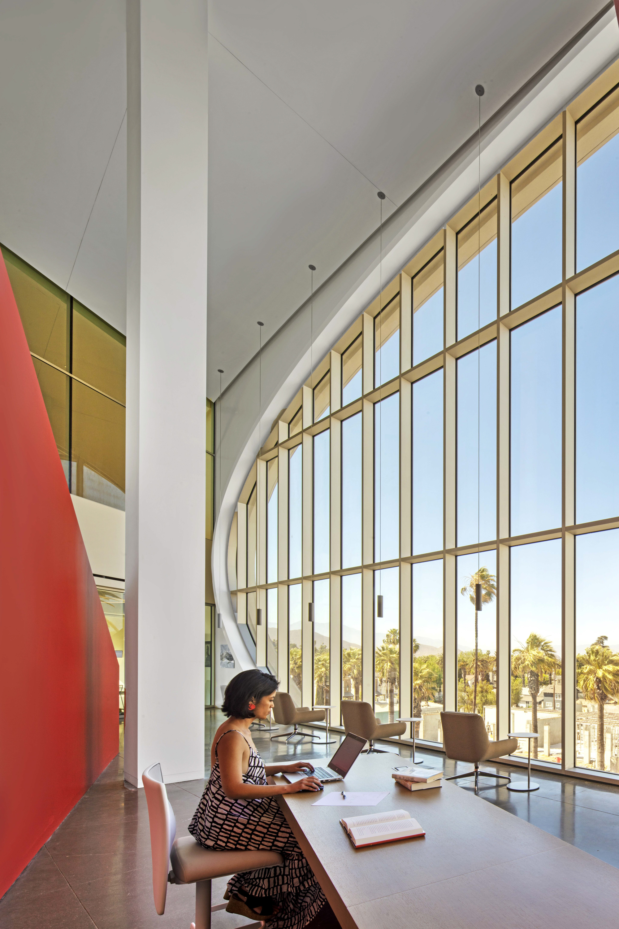 Ramp Riverside Library Gallery of Riverside Main Library / Johnson Favaro - 10